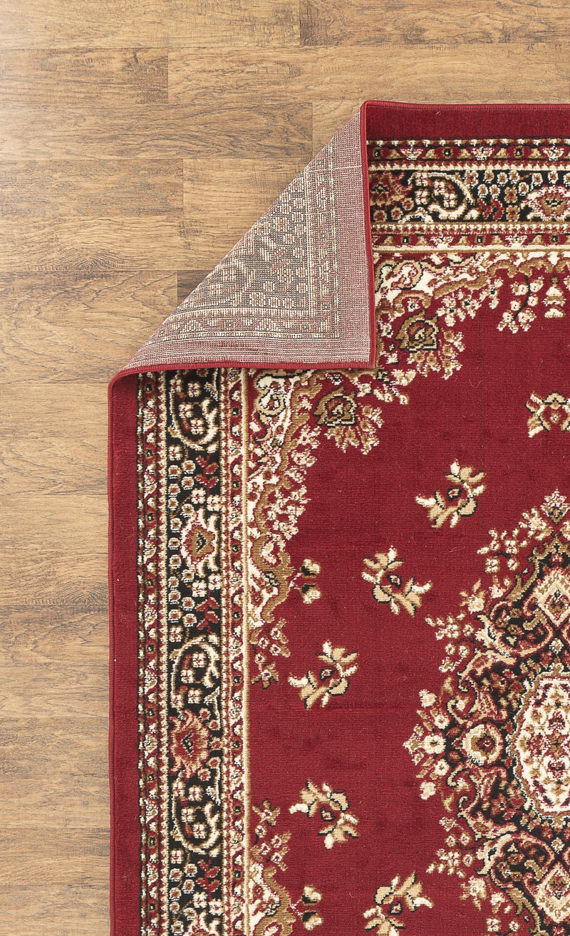 Roya Red Oriental Medallion Area Rugs