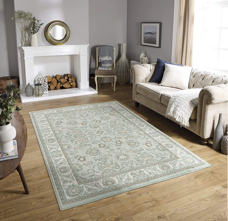 Mahsa Turquoise Persian Oriental Area Rugs