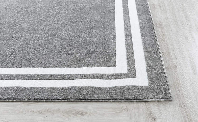 Isabella Gray Contemporary Area Rugs