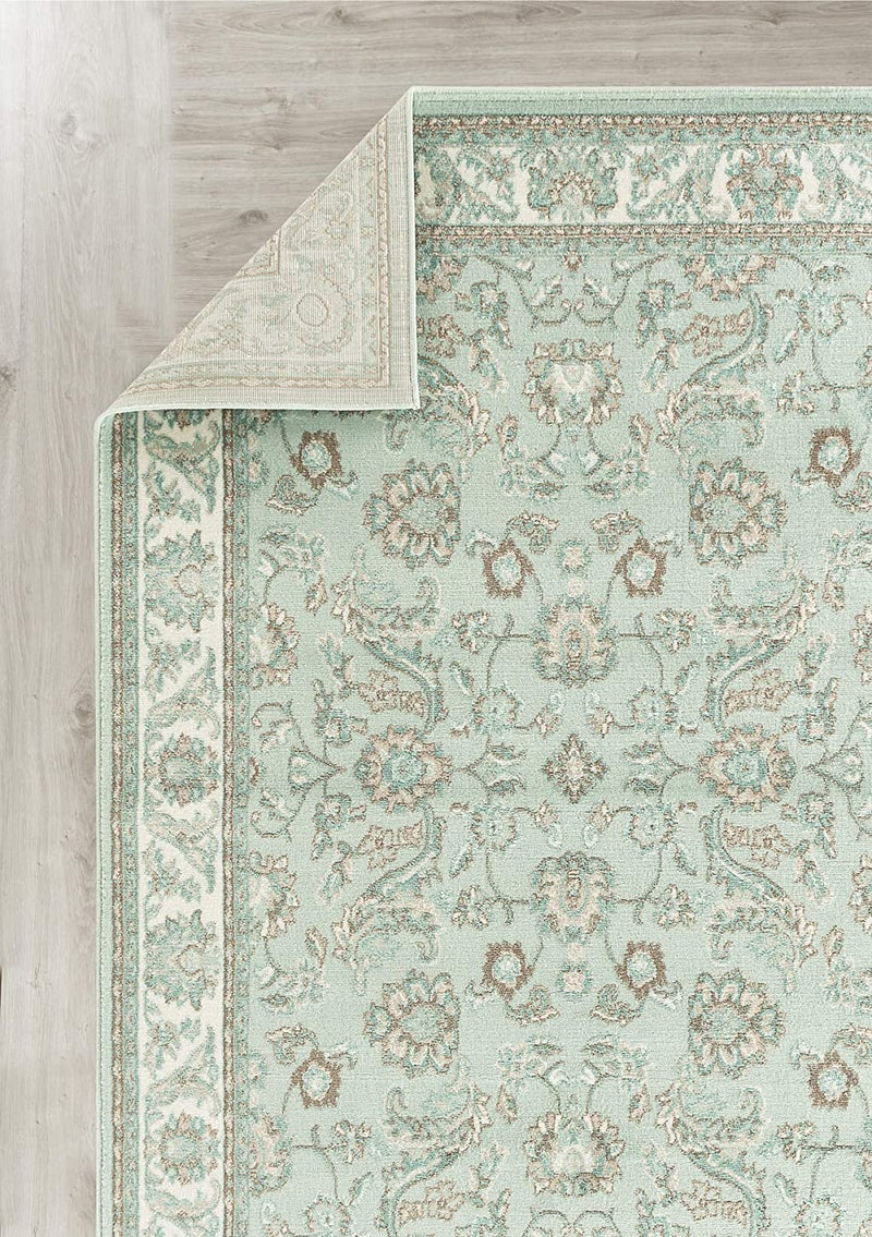 Mahsa Turquoise Persian Oriental Area Rugs