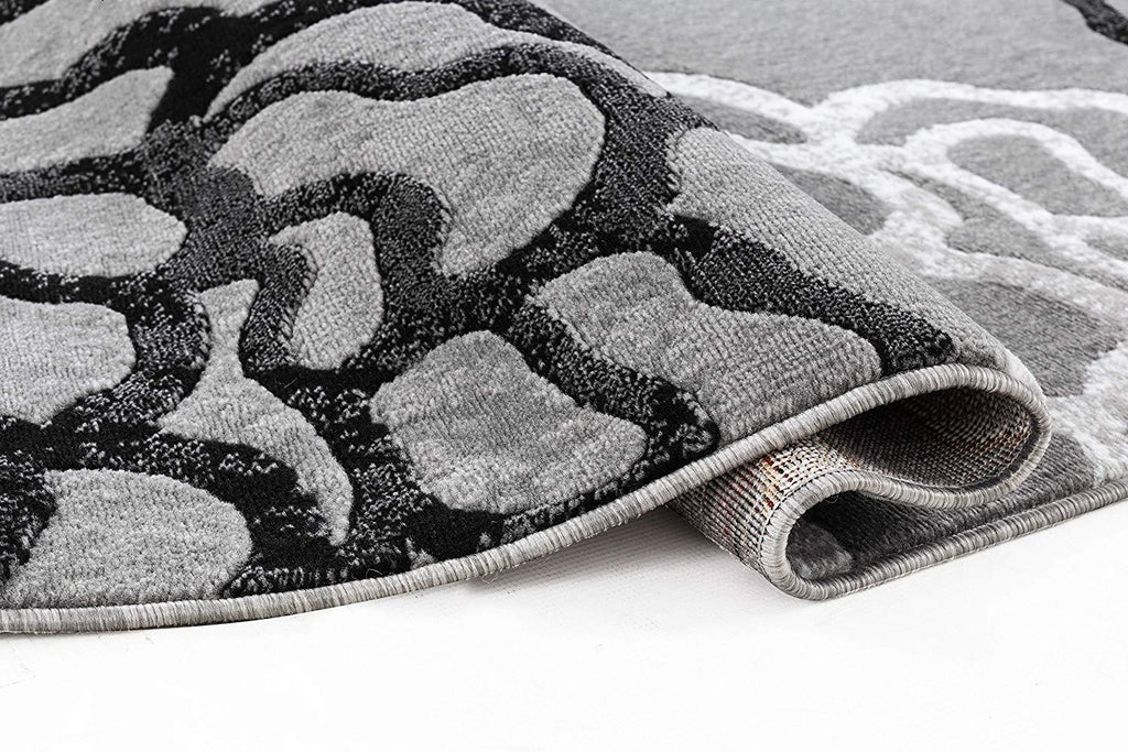 Sophia Turquoise Contemporary Area Rugs