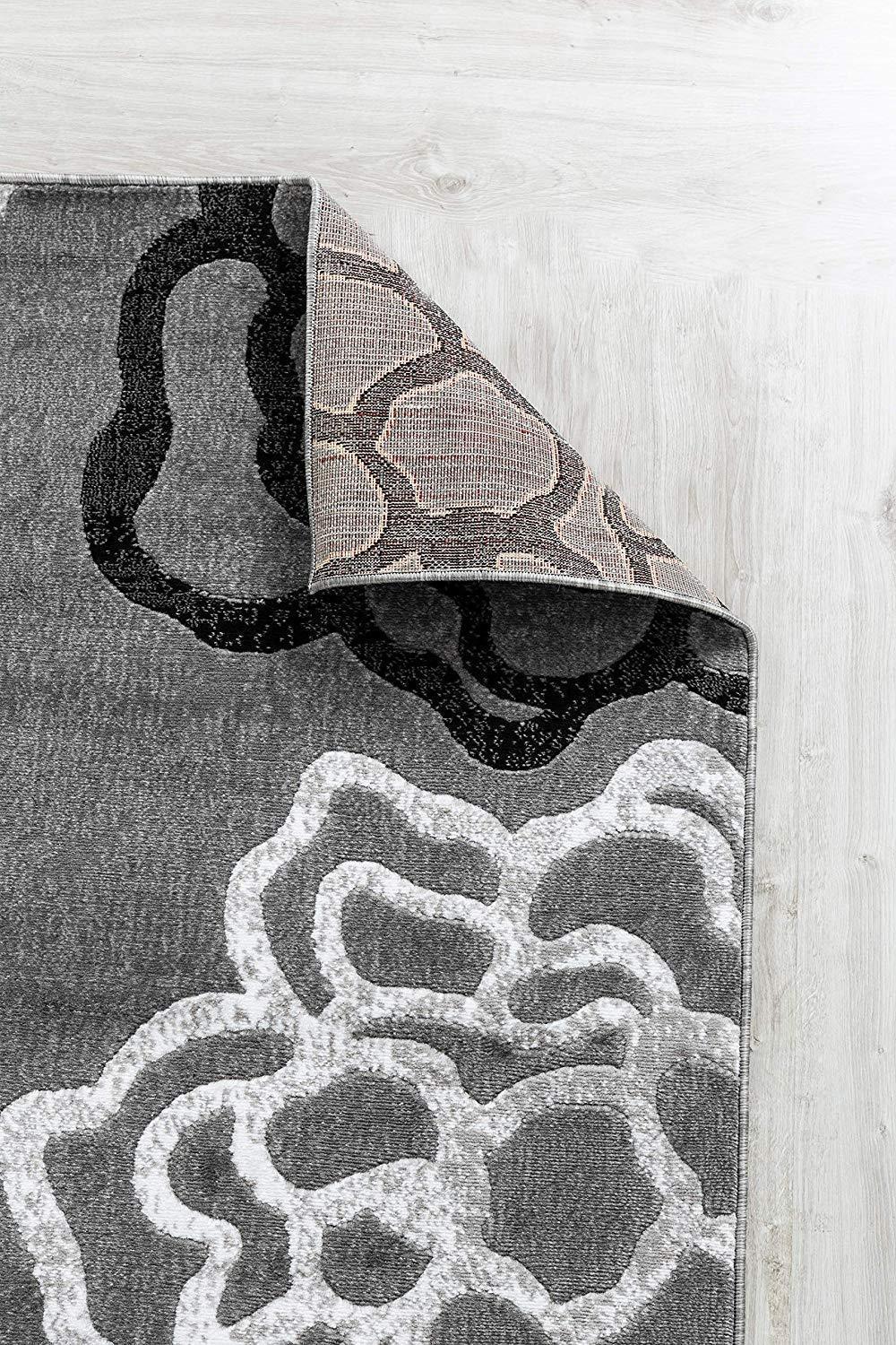 Sophia Turquoise Contemporary Area Rugs