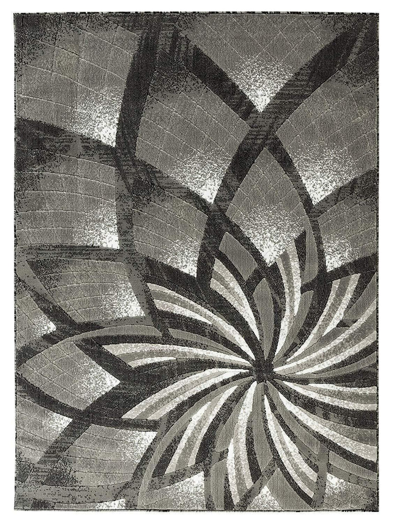 Charlotte Gray Abstract Contemporary Area Rugs