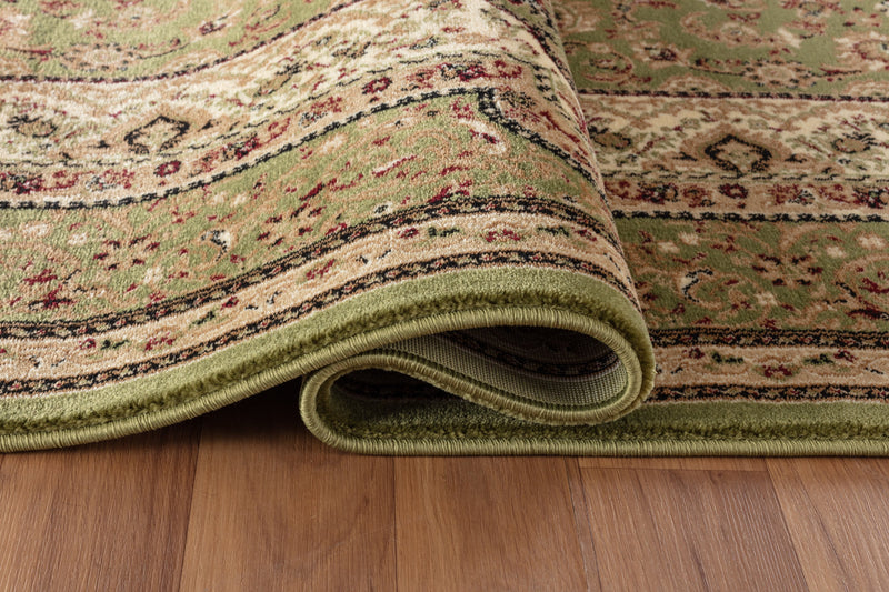 Parisa Green Victorian Oriental Area Rugs