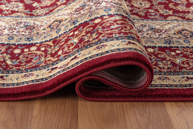 Parisa Burgundy Victorian Oriental Area Rugs