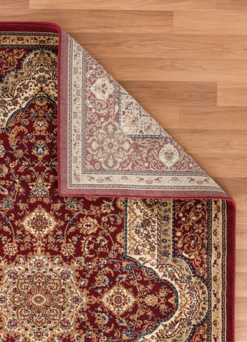 Parisa Burgundy Victorian Oriental Area Rugs