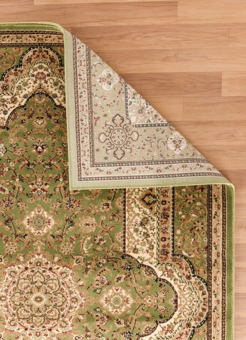 Parisa Green Victorian Oriental Area Rugs