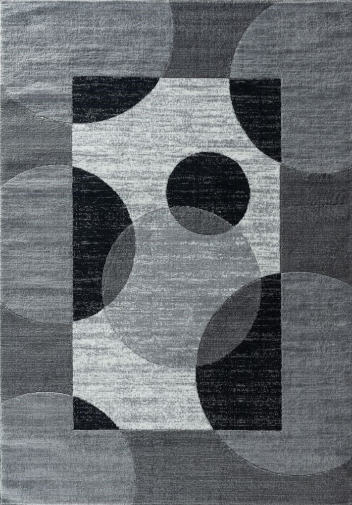 Addison Gray Geometric Modern Area Rug